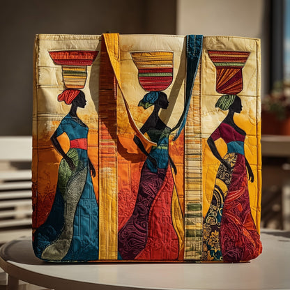 Golden Queens Quilted Tote Bag GFTOMA1621