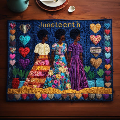 Juneteenth Quilted Place Mat GFTOMA1653