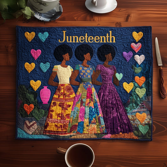 Juneteenth Quilted Place Mat GFTOMA1654