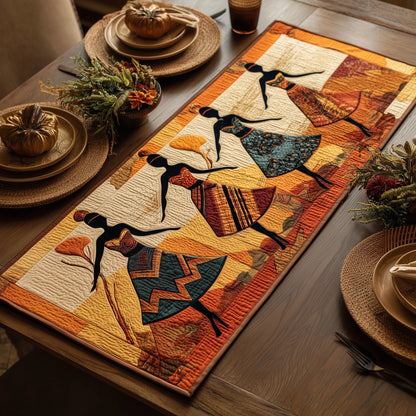 Golden Queens Quilted Table Runner GFTOMA1681