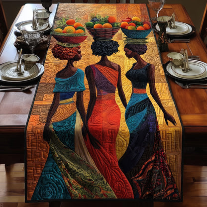 Golden Queens Quilted Table Runner GFTOMA1686