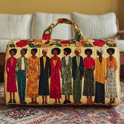 Melanin Quilted Duffle Bag GFTOMA1991