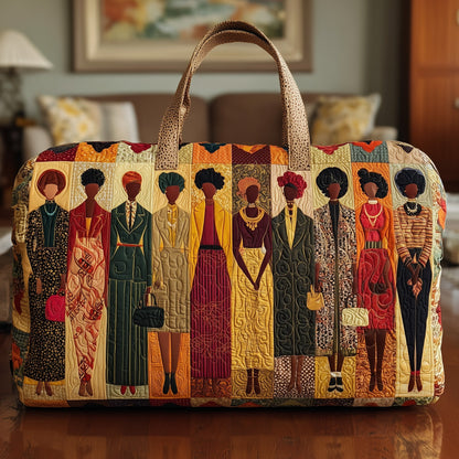 Melanin Quilted Duffle Bag GFTOMA1992