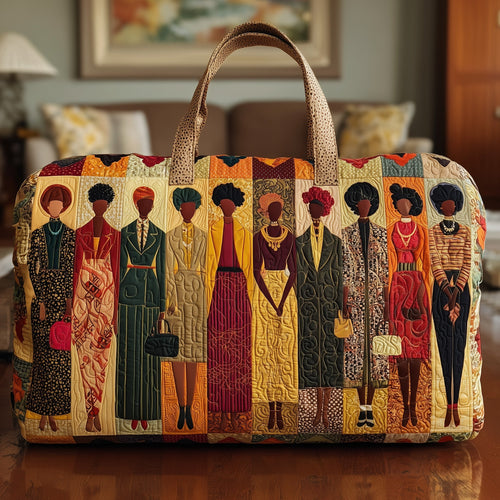 Melanin Quilted Duffle Bag GFTOMA1992