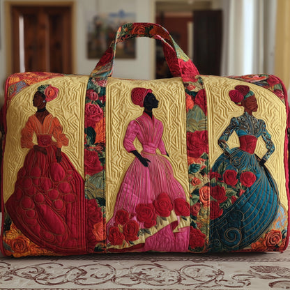 Melanin Quilted Duffle Bag GFTOMA1993