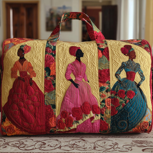 Melanin Quilted Duffle Bag GFTOMA1993