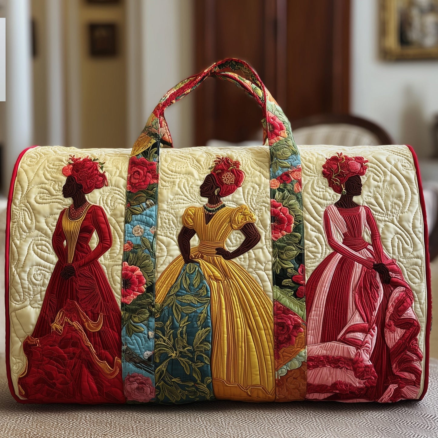 Melanin Quilted Duffle Bag GFTOMA1994