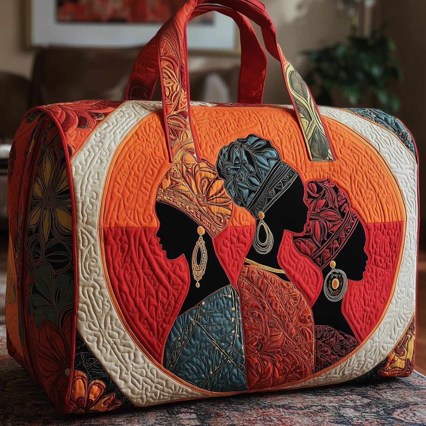 Golden Queens Quilted Duffle Bag GFTOMA1998