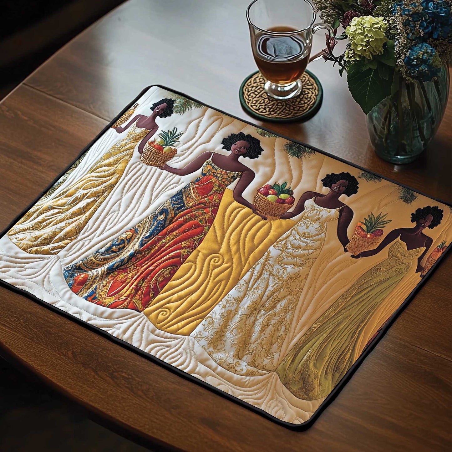 Golden Queens Quilted PlaceMat GFTOMA6164