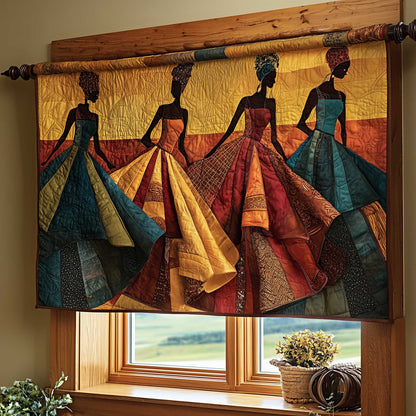 Golden Queens Quilted Valance GFTOMA8774