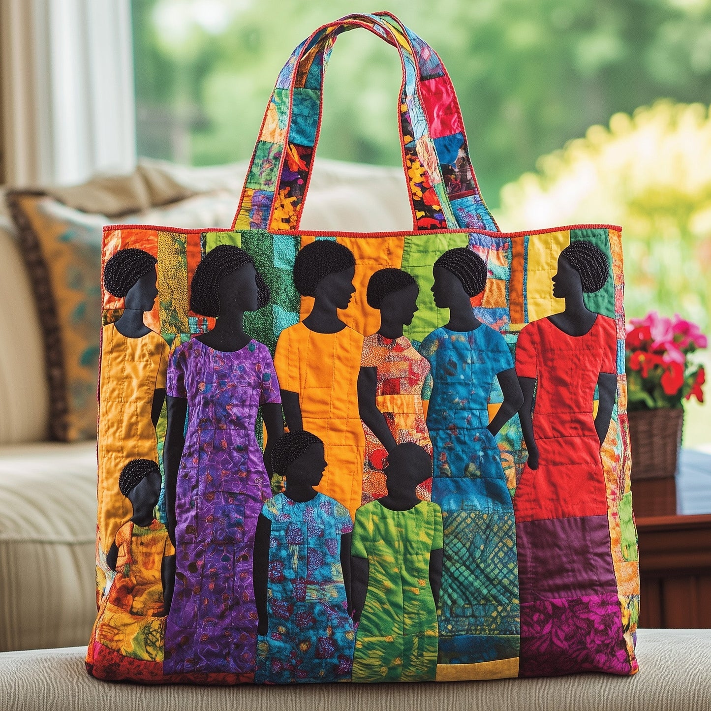 Juneteenth Quilted Tote Bag GFTOMA904