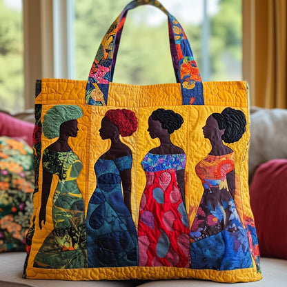 Melanin Quilted Tote Bag GFTOMA905