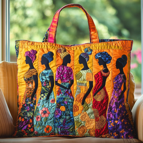 Melanin Quilted Tote Bag GFTOMA906