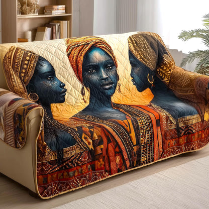 Roots of Beauty Quilted Sofa Cover GFTOMA9198
