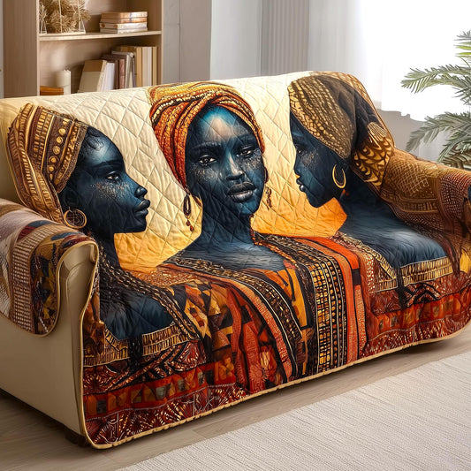 Roots of Beauty Quilted Sofa Cover GFTOMA9198