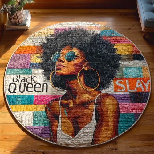 Heritage Soul Quilted Round Mat GFTOMA9592