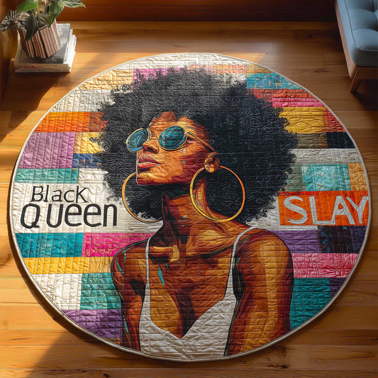 Heritage Soul Quilted Round Mat GFTOMA9592
