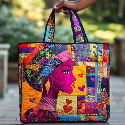 Powerful Queen Quilted Tote Bag GFTONL4495