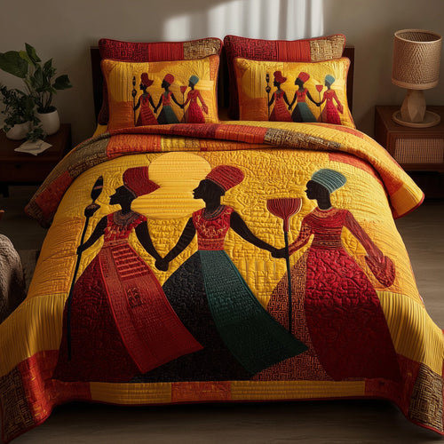 Proud To Rise 3-Piece Quilted Bedding Set GFTONL5598