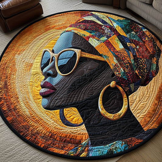 Divine Roots Quilted Round Mat GFTONL6857