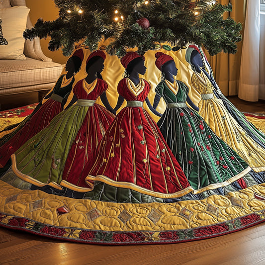 Radiant Queens Quilted Tree Skirt GFTONL6871