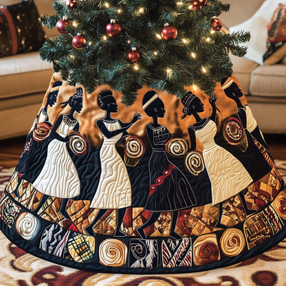 Legacy Tribal Dancing Quilted Tree Skirt GFTONL7025