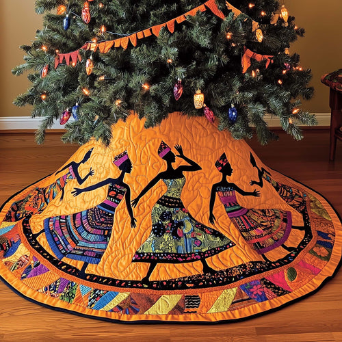 Legacy Tribal Dancing Quilted Tree Skirt GFTONL7027