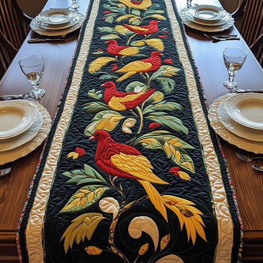 Juneteenth Bird Quilted Table Runner GFTONT110