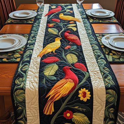 Juneteenth Bird Quilted Table Runner GFTONT111