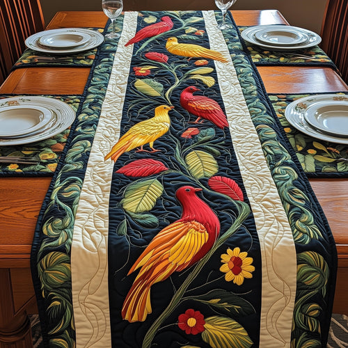Juneteenth Bird Quilted Table Runner GFTONT111