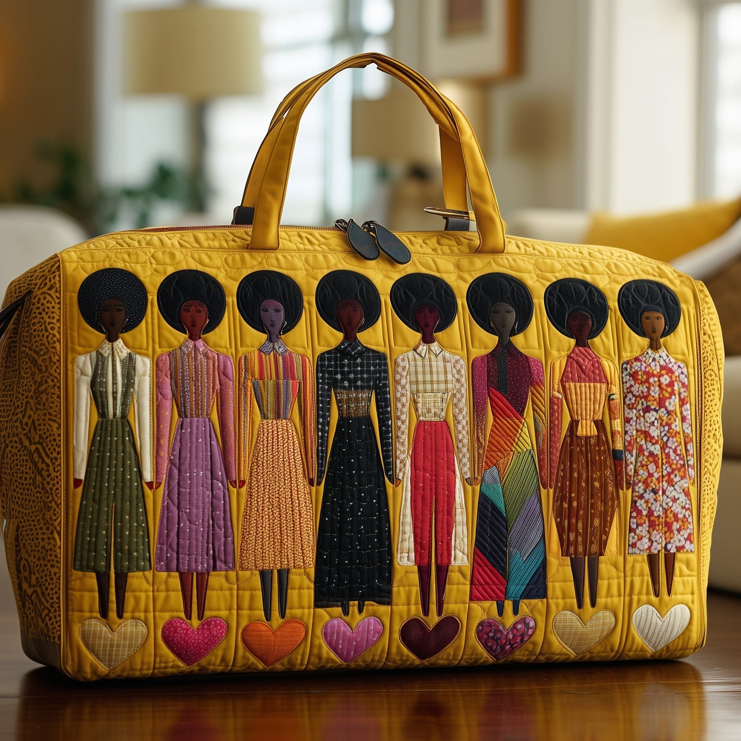 Melanin Quilted Duffle Bag GFTONT2330