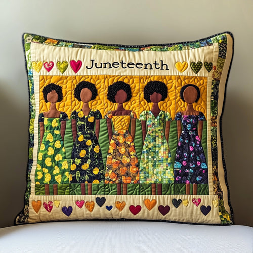 Juneteenth Quilted Pillow Case GFTONT281