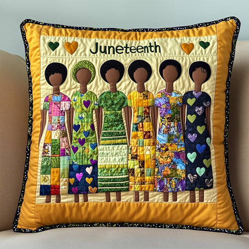 Juneteenth Quilted Pillow Case GFTONT285