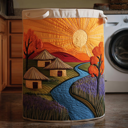 Ancestral Grounds Quilted Laundry Basket GFTONT3107