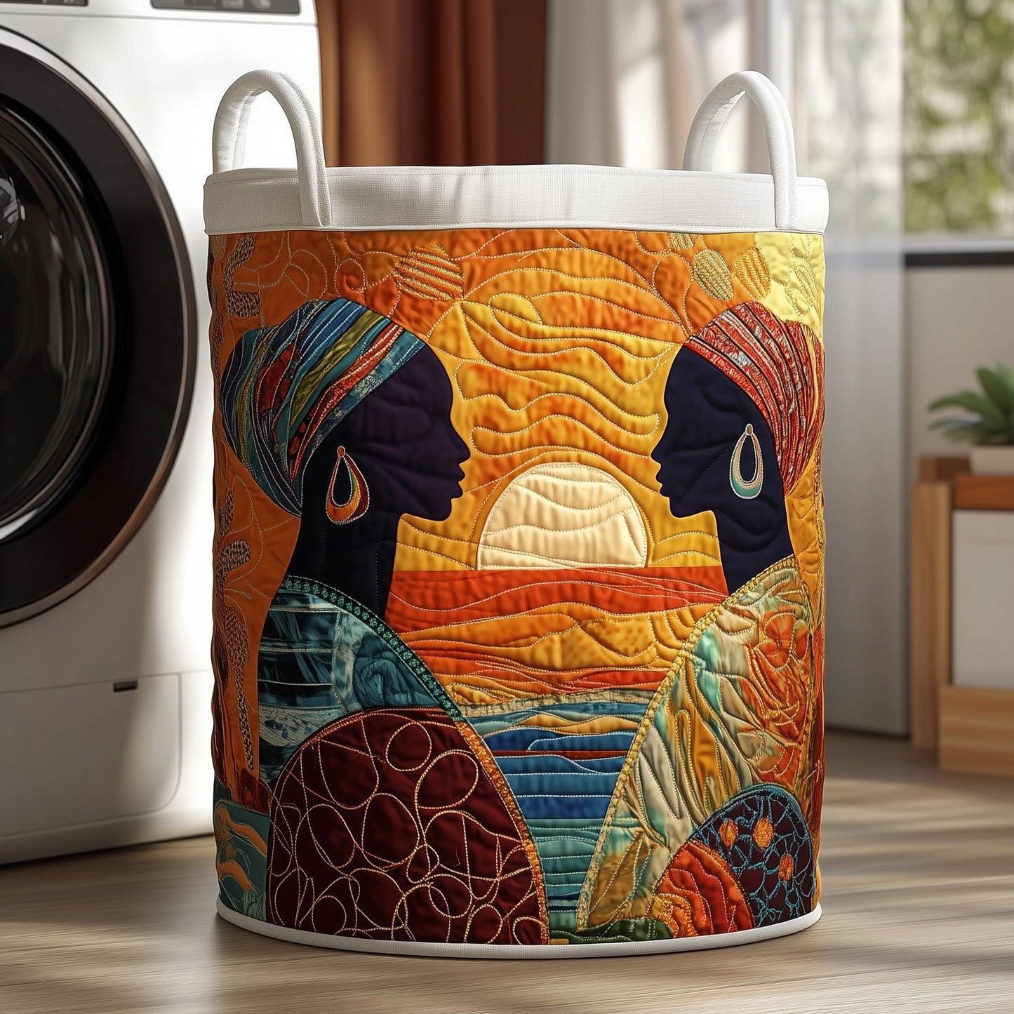 Proud Roots Quilted Laundry Basket GFTONT3112
