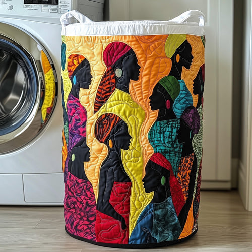 Melanin Quilted Laundry Basket GFTONT3217
