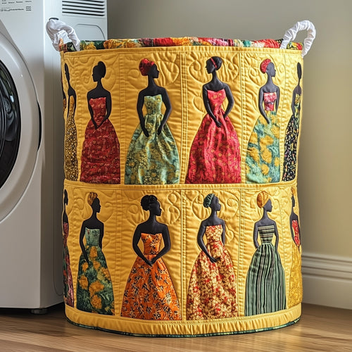 Proud Roots Quilted Laundry Basket GFTONT3218