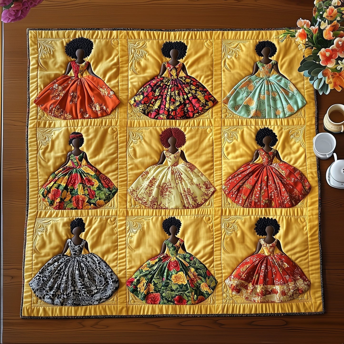 Proud Heritage Quilted Table Topper GFTONT3725