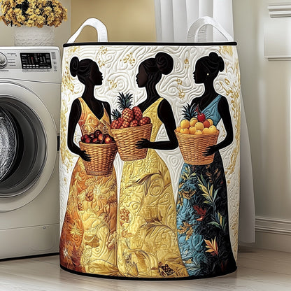 Melanin Quilted Laundry Basket GFTONT4454