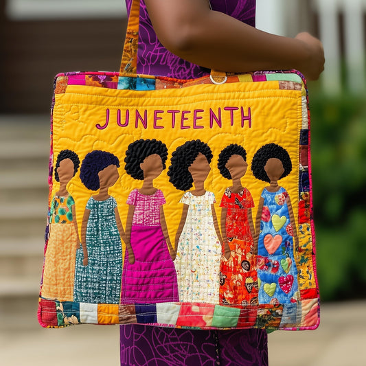 Juneteenth Quilted Tote Bag GFTONT452