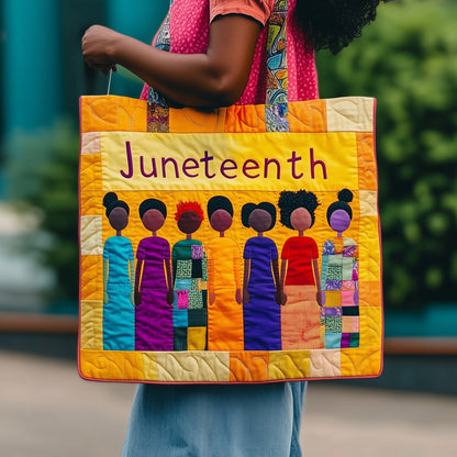 Juneteenth Quilted Tote Bag GFTONT454