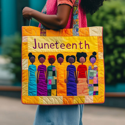 Juneteenth Quilted Tote Bag GFTONT454