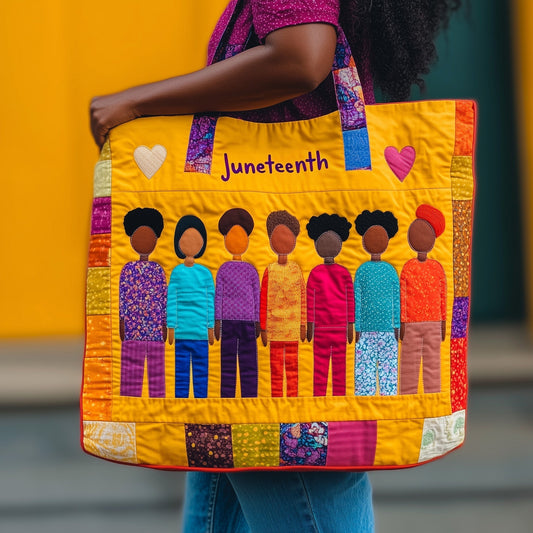 Juneteenth Quilted Tote Bag GFTONT455