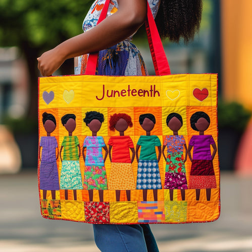 Juneteenth Quilted Tote Bag GFTONT457