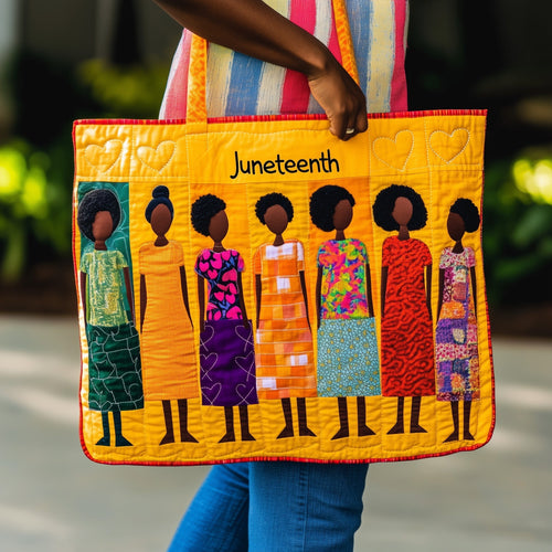 Juneteenth Quilted Tote Bag GFTONT458