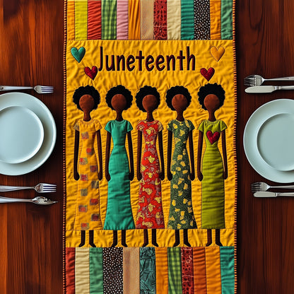 Juneteenth Quilted Table Runner GFTONT461