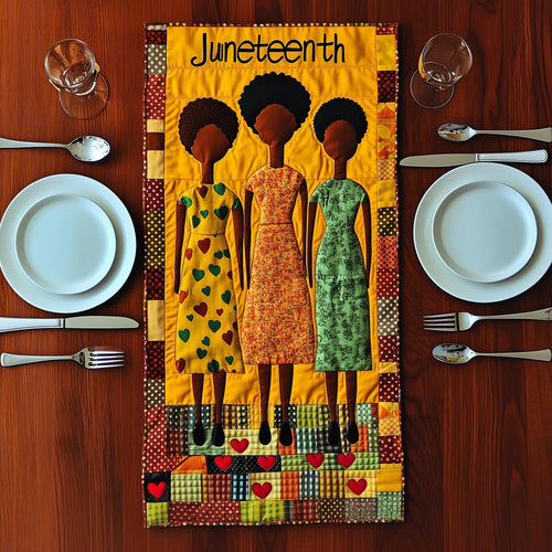 Juneteenth Quilted Table Runner GFTONT462
