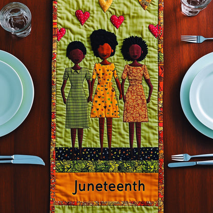 Juneteenth Quilted Table Runner GFTONT467