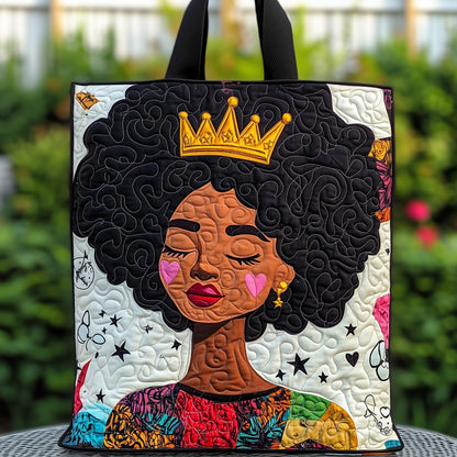 Melanin Proud Quilted Tote Bag GFTONT501