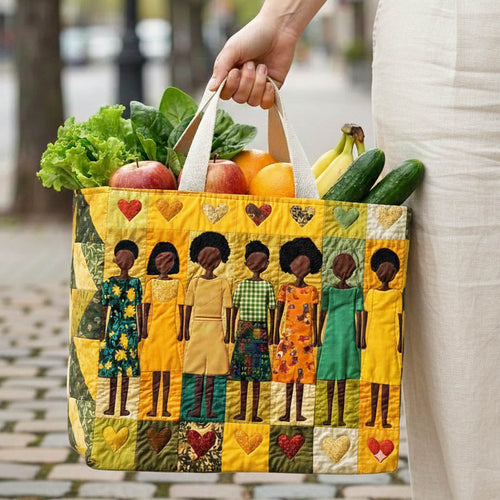 Melanin Quilted Shopping Bag GFTONT6431